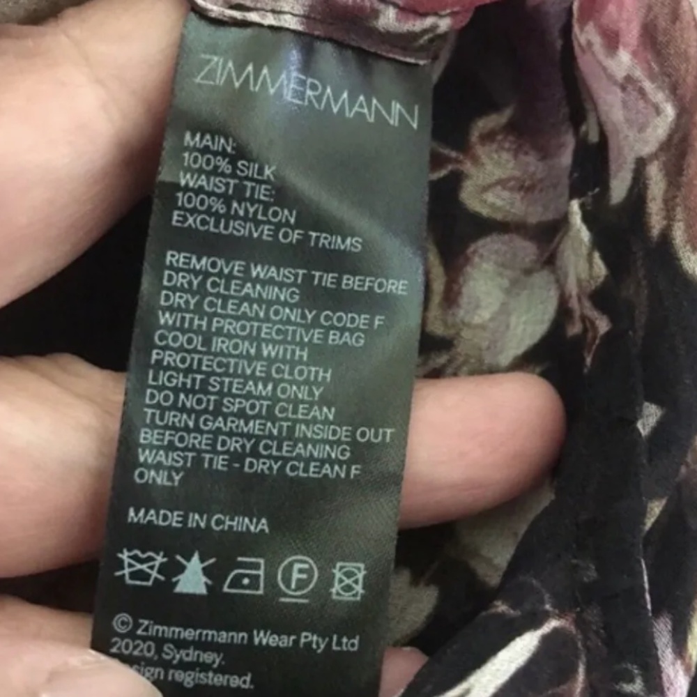 NWOT Zimmermann floral dress - Picture 9 of 11